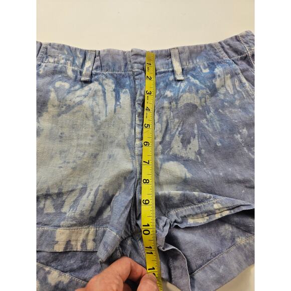 Rag & Bone Portobello Short size 28 tie-dye chambray casual comfort summer - Picture 9 of 9